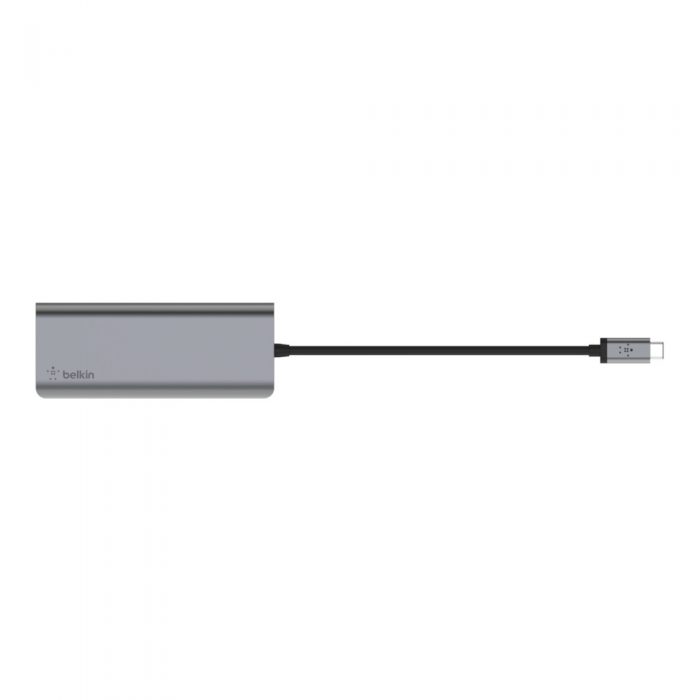 BELKIN AVC008btSGY MULTIPORT HUB, USB-C 6-IN-1 BELKIN AVC008btSGY MULTIPORT HUB, USB-C 6-IN-1