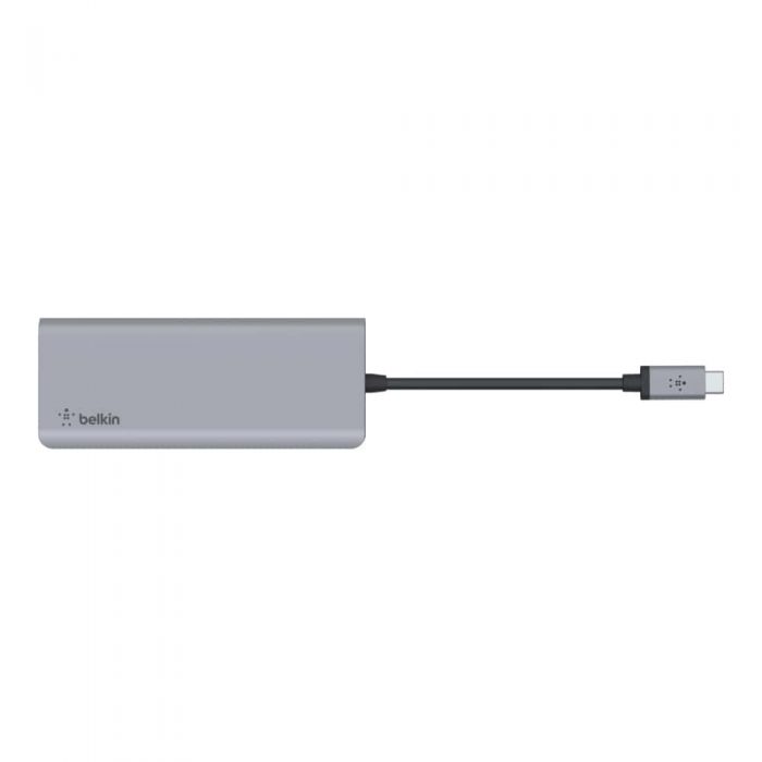 BELKIN AVC009btSGY MULTIPORT HUB, USB-C 7-IN-1 BELKIN AVC009btSGY MULTIPORT HUB, USB-C 7-IN-1