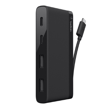 BELKIN F4U090btBLK USB-C TRAVEL HUB BELKIN F4U090btBLK USB-C TRAVEL HUB