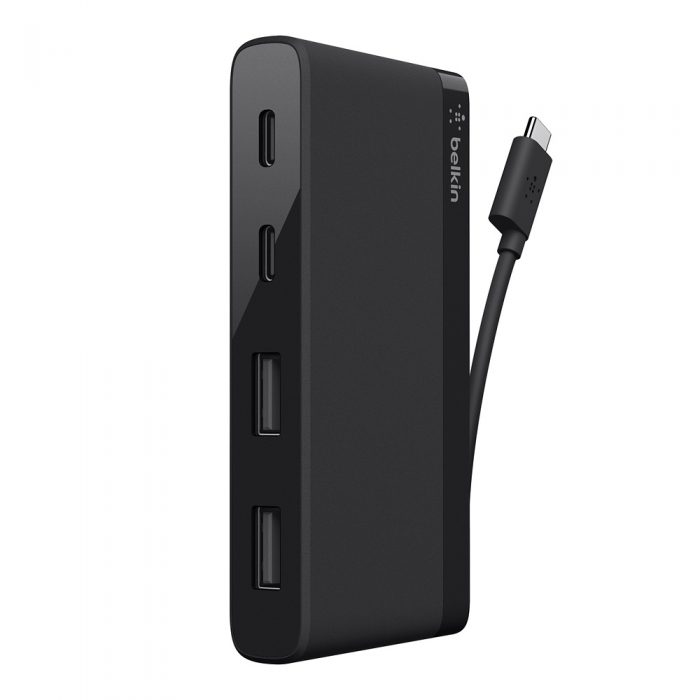 BELKIN F4U090btBLK USB-C TRAVEL HUB BELKIN F4U090btBLK USB-C TRAVEL HUB