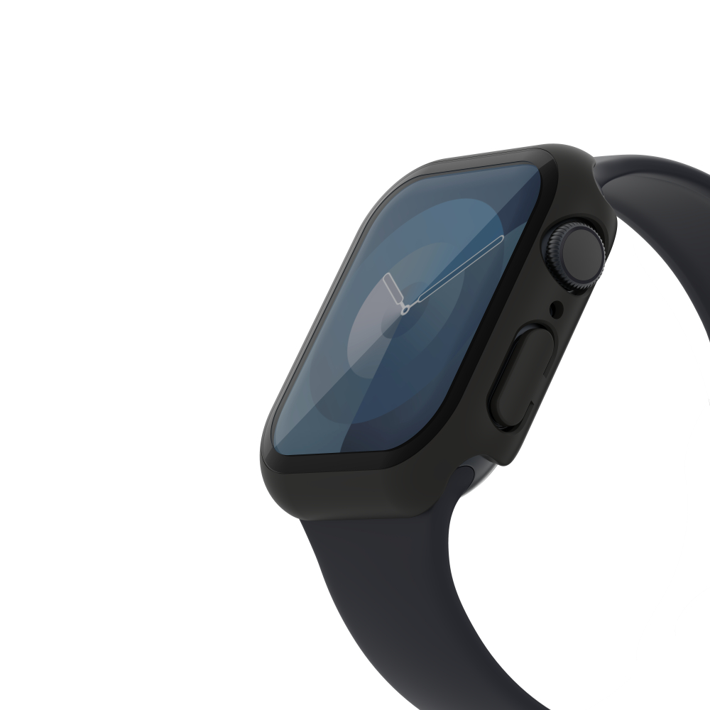 BELKIN OVG003ZZBK-REV TEMPEREDCURVE 2-IN-1 TREATED SCREEN PROTECTOR + BUMPER FOR APPLE WATCH BELKIN OVG003ZZBK-REV TEMPEREDCURVE 2-IN-1 TREATED SCREEN PROTECTOR + BUMPER FOR APPLE WATCH