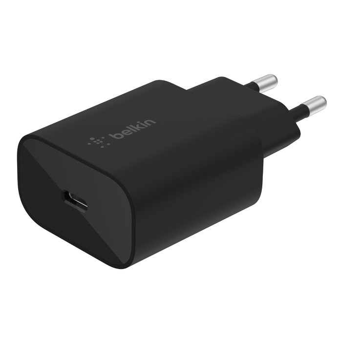 25W USB-C PD/PPS Home Charger, Black 25W USB-C PD/PPS Home Charger, Black