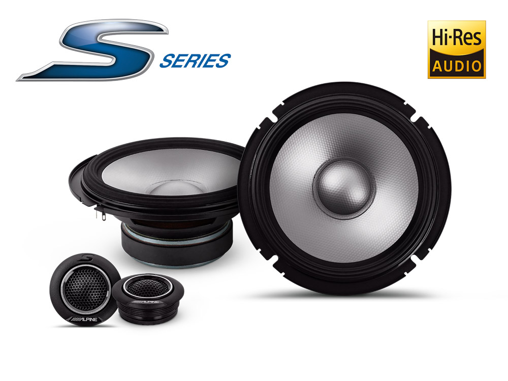alpine S2-S65C 6.5 (16,5cm) Component 2-Way Speaker alpine S2-S65C 6.5 (16,5cm) Component 2-Way Speaker