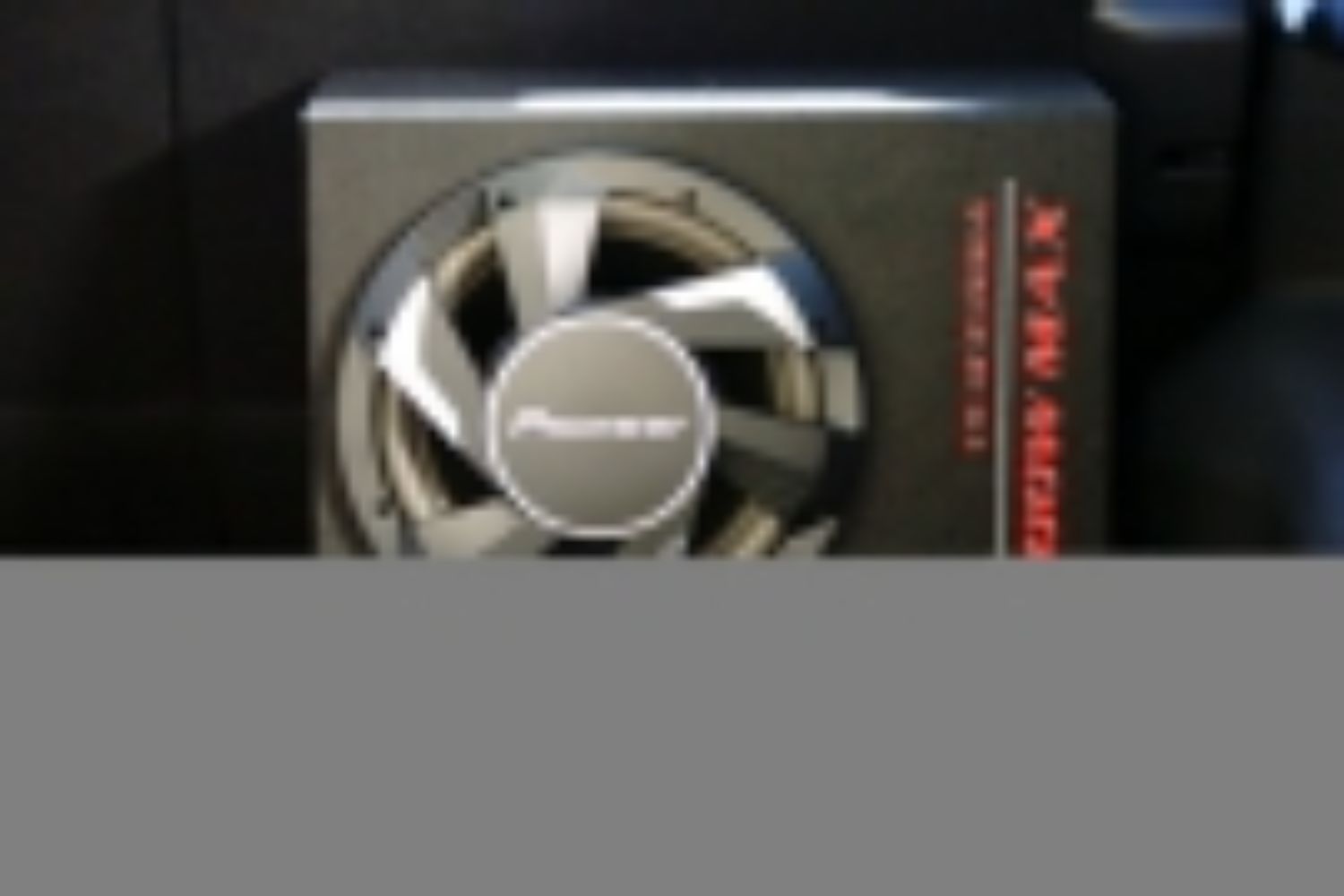 pioneer TS-WX300A 30cm Powered Active Subwoofer with Class-D built-In Amplifier (1300 W) Single Voic pioneer TS-WX300A 30cm Powered Active Subwoofer with Class-D built-In Amplifier (1300 W) Single Voic