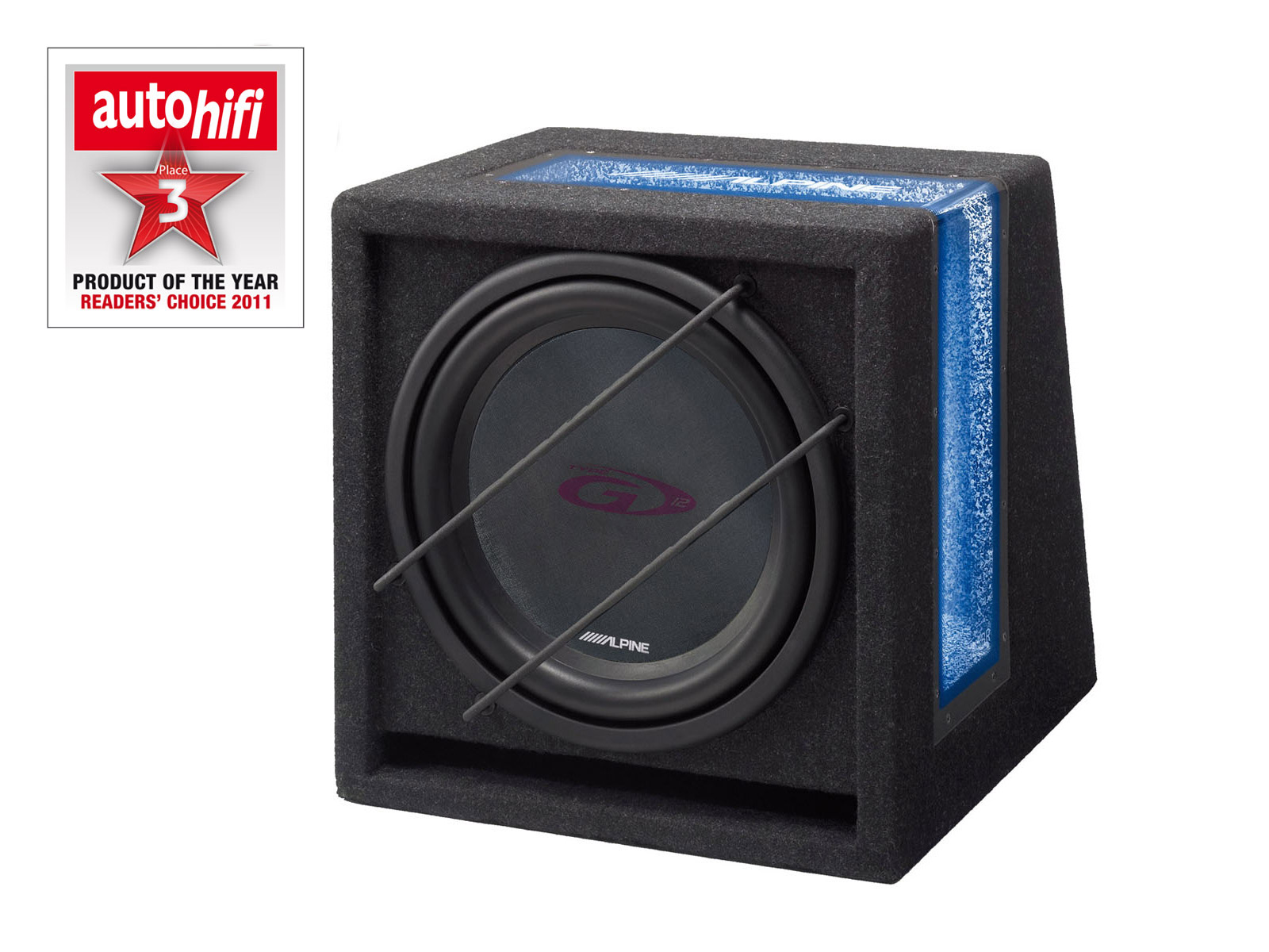 alpine SBG-844BR SUB-BOX,8,BR,400/120RMS alpine SBG-844BR SUB-BOX,8,BR,400/120RMS