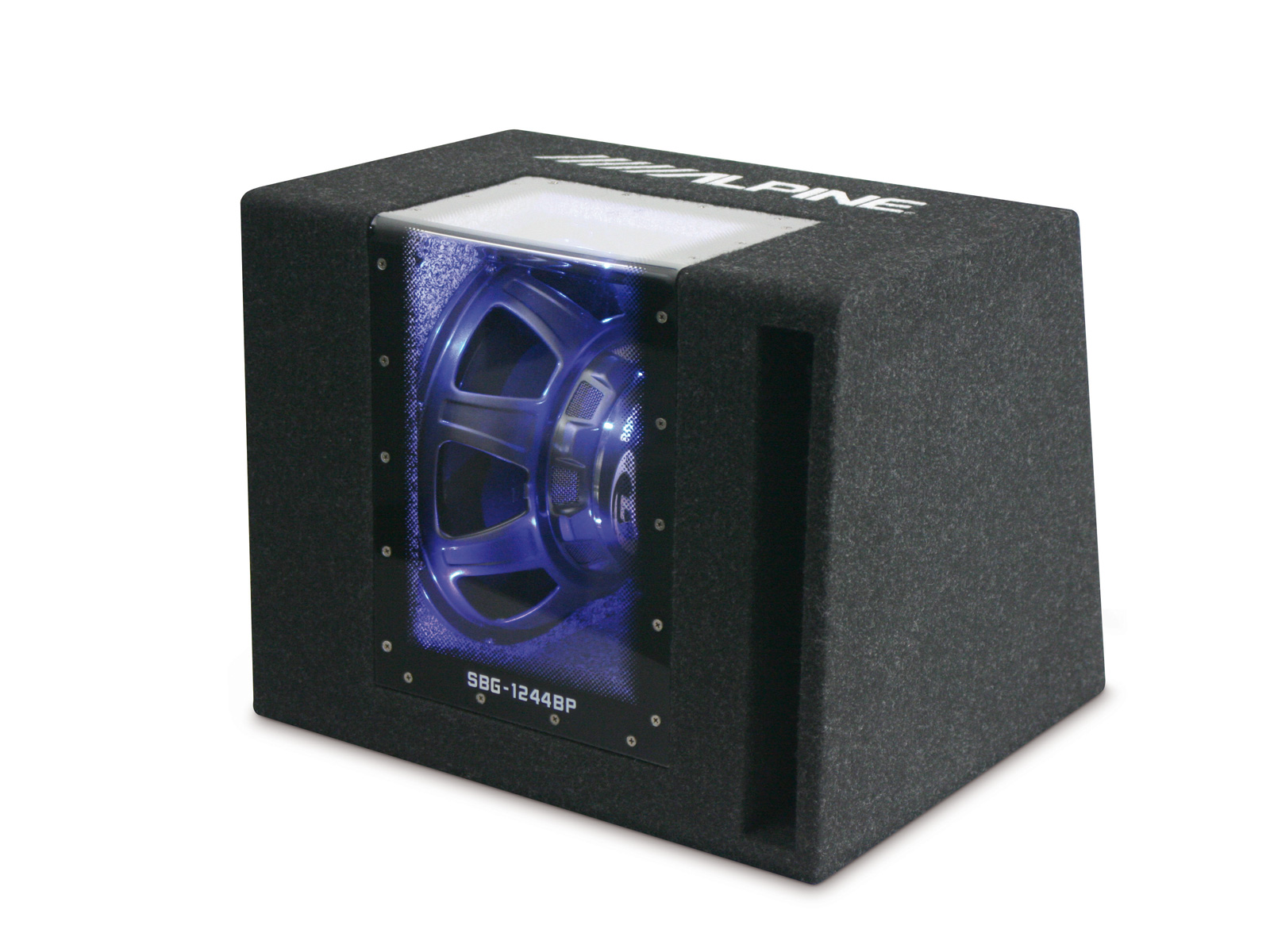 alpine SBG-1244BP SUB-BOX,12,800/250RMS alpine SBG-1244BP SUB-BOX,12,800/250RMS