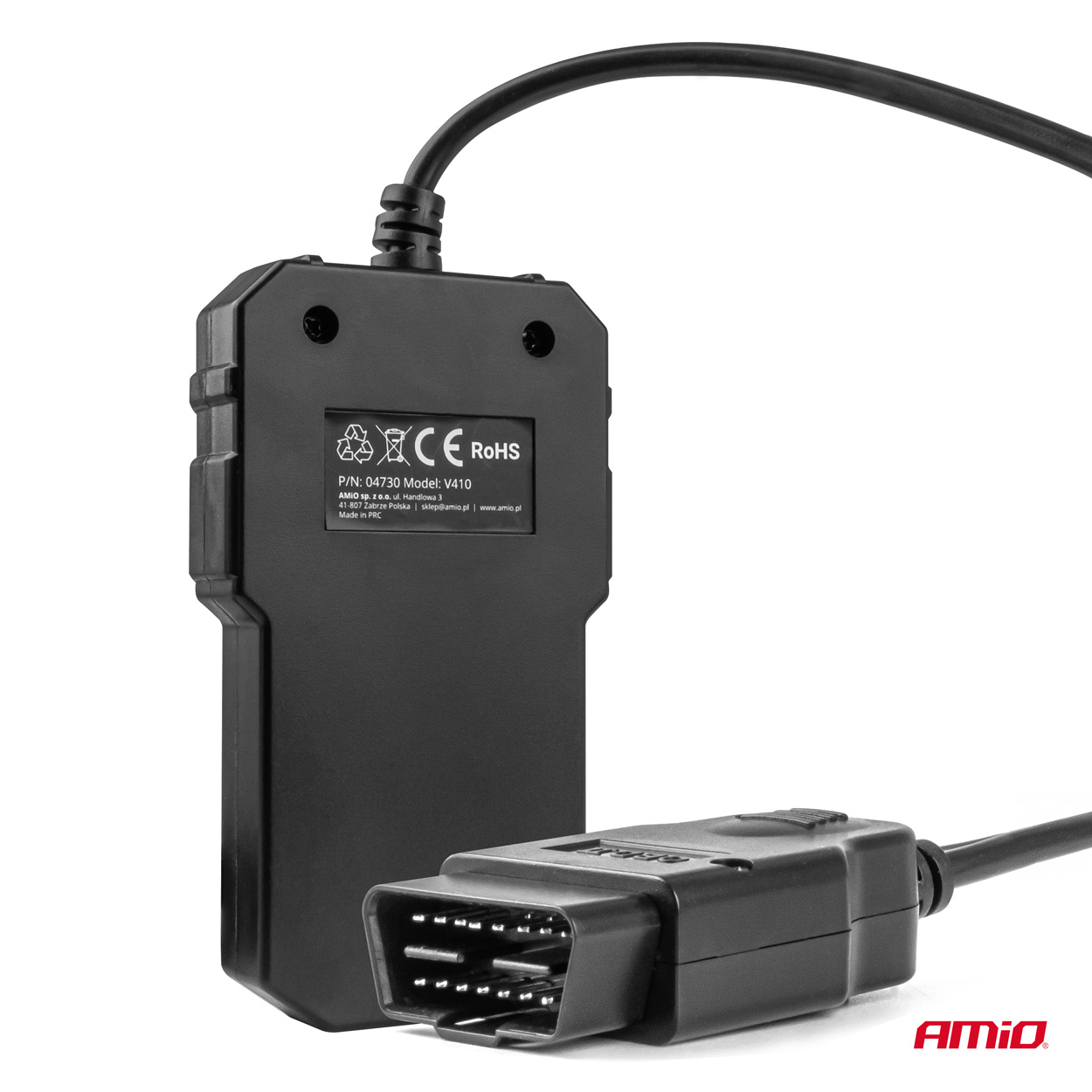 Amio - Διαγνωστικό Αυτοκινήτου OBD 2 τύπου V311 τάση λειτουργίας 8-15V με οθόνη LCD 128x64 pixels για Επιβατικά Αυτοκίνητα - 1 τεμ. (04730/AM) Amio - Διαγνωστικό Αυτοκινήτου OBD 2 τύπου V311 τάση λειτουργίας 8-15V με οθόνη LCD 128x64 pixels για Επιβατικά Αυτοκίνητα - 1 τεμ. (04730/AM)