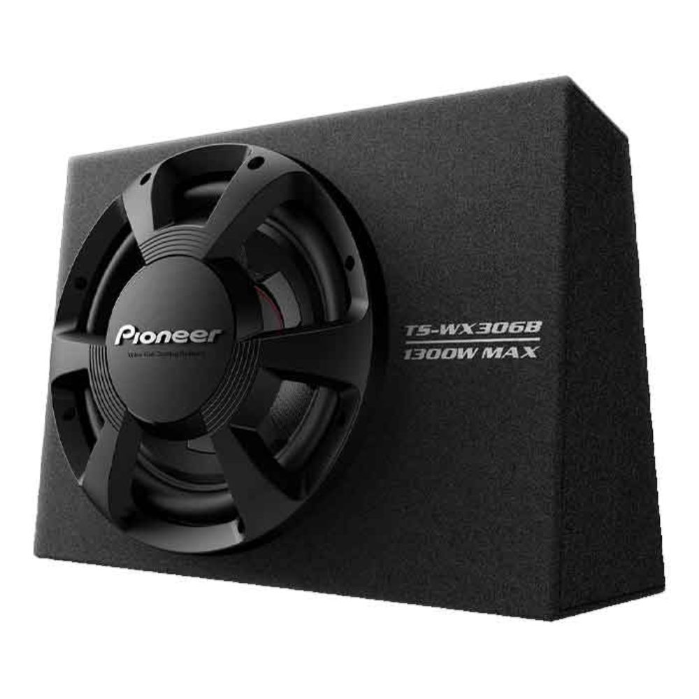 pioneer TS-WX306B 30cm subwoofer pre-loaded in sealed enclosure (1300W) pioneer TS-WX306B 30cm subwoofer pre-loaded in sealed enclosure (1300W)