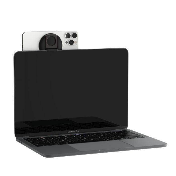 BELKIN MMA006btBK IPHONE MOUNT FOR MACBOOK, BLACK BELKIN MMA006btBK IPHONE MOUNT FOR MACBOOK, BLACK