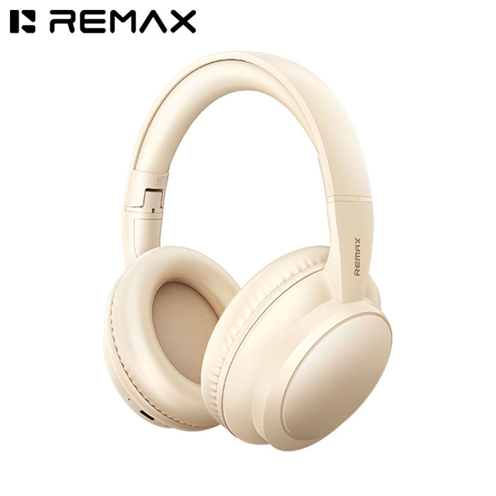 REMAX RB-100HB (BEIGE) WIRELESS HEADPHONES REMAX RB-100HB (BEIGE) WIRELESS HEADPHONES