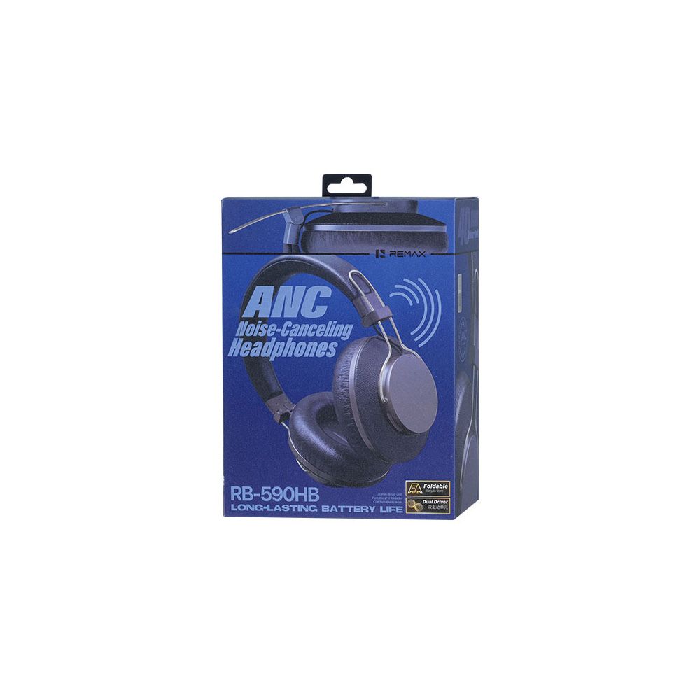 REMAX RB-590 HB (BLUE) WIRELESS HEADPHONES REMAX RB-590 HB (BLUE) WIRELESS HEADPHONES