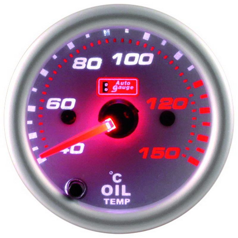 Όργανο Θερμοκρασίας Λαδιού Auto Gauge 52mm 7 Colors Όργανο Θερμοκρασίας Λαδιού Auto Gauge 52mm 7 Colors