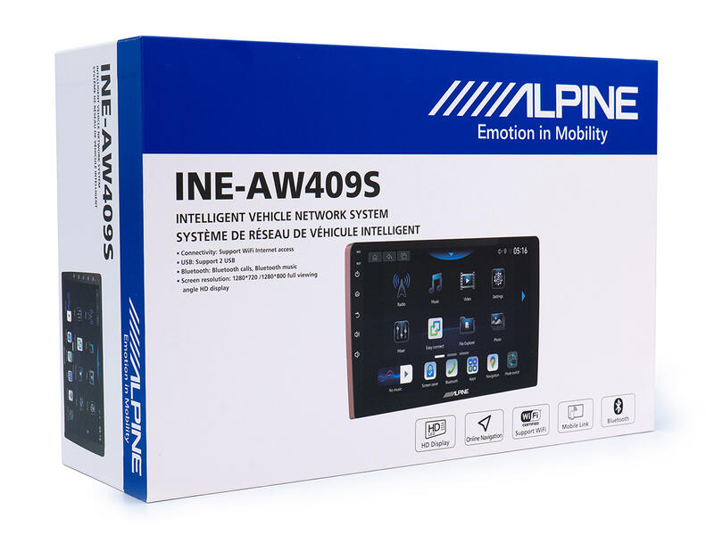 ALPINE INE-AW409S MULTIMEDIA TABLET 9 WITH APPLE CARPLAY/ANDROID AUTO ALPINE INE-AW409S MULTIMEDIA TABLET 9 WITH APPLE CARPLAY/ANDROID AUTO