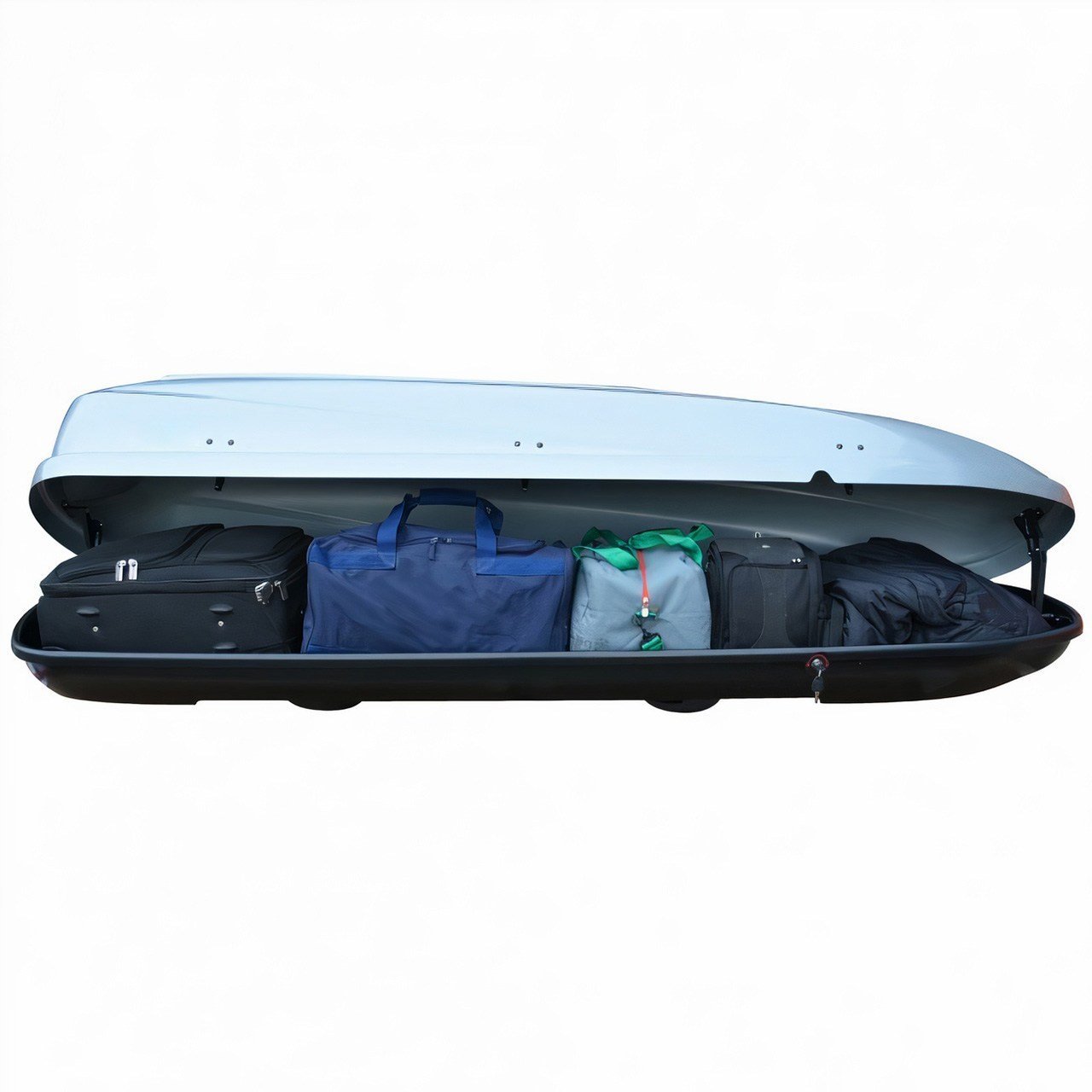 Μπαγκαζιέρα Οροφής Αυτοκινήτου Modula Travel Twin 650 lt Χρώμα Μαύρο Ματ (Κωδ: 0497) Μπαγκαζιέρα Οροφής Αυτοκινήτου Modula Travel Twin 650 lt Χρώμα Μαύρο Ματ (Κωδ: 0497)
