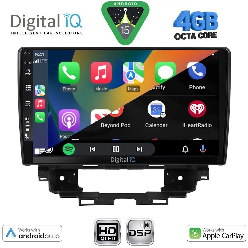DIGITAL IQ RSD 1557_CPA (10inc) MULTIMEDIA TABLET for RENAULT KANGOO mod. 2021+ DIGITAL IQ RSD 1557_CPA (10inc) MULTIMEDIA TABLET for RENAULT KANGOO mod. 2021+