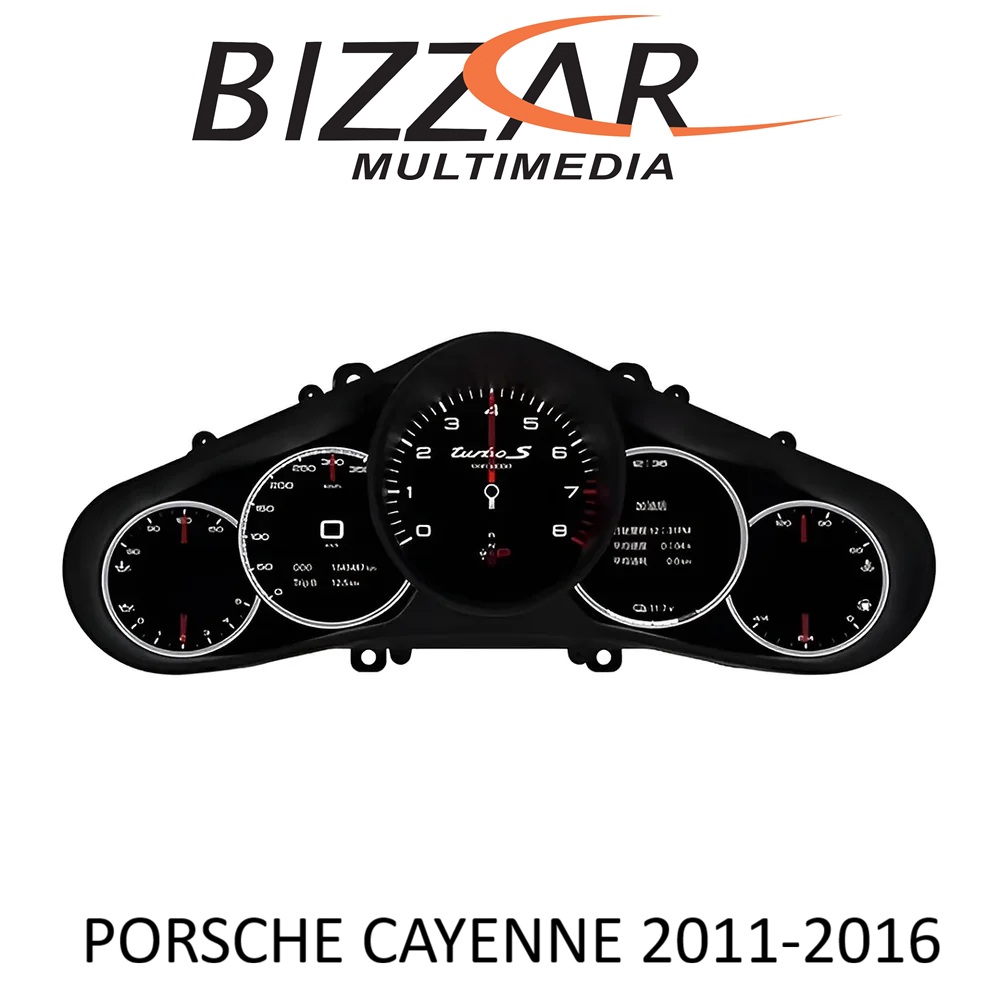 Bizzar Digital Cluster PORSCHE CAYENNE 2011-2016 Digital HD LCD Instrument Cluster 12.3 με Carplay | HDMI in Bizzar Digital Cluster PORSCHE CAYENNE 2011-2016 Digital HD LCD Instrument Cluster 12.3 με Carplay | HDMI in