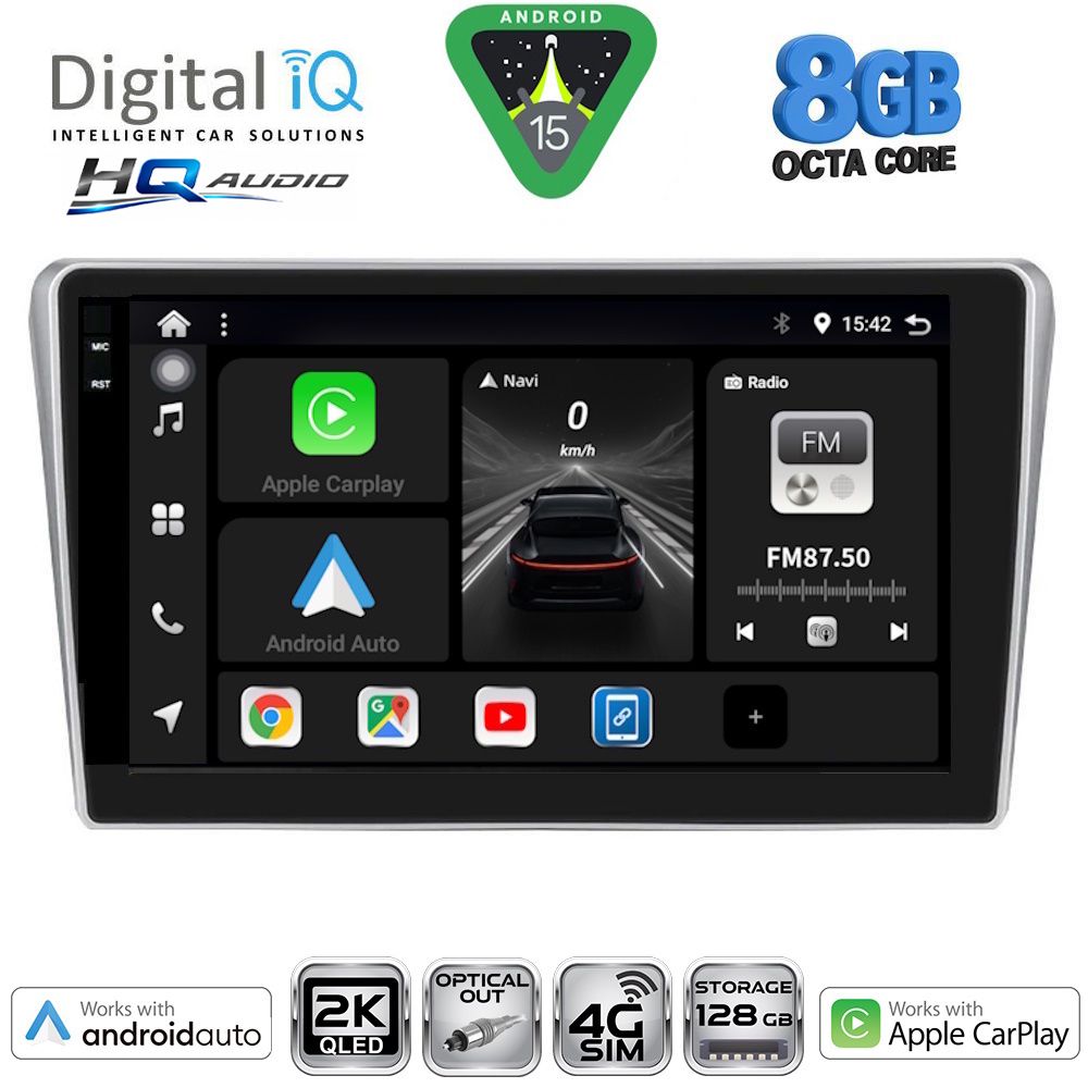DIGITAL IQ BXK 20704SL_CPAA (9inc) MULTIMEDIA TABLET for TOYOTA AVENSIS (T25) mod. 2003-2009 (SILVER) DIGITAL IQ BXK 20704SL_CPAA (9inc) MULTIMEDIA TABLET for TOYOTA AVENSIS (T25) mod. 2003-2009 (SILVER)