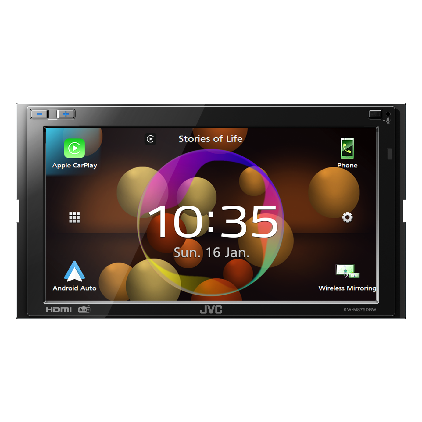 JVC CAR MULTI MEDIA KWM875DBW JVC CAR MULTI MEDIA KWM875DBW