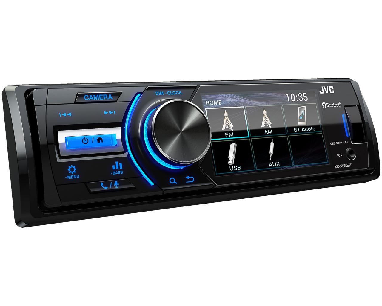JVC Radio USB KD-X560BT 1-din Bluetooth, Oθόνη 3 JVC Radio USB KD-X560BT 1-din Bluetooth, Oθόνη 3