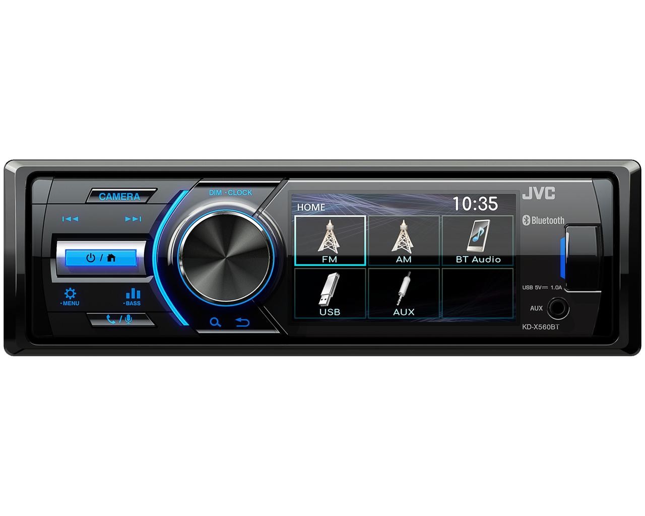JVC Radio USB KD-X560BT 1-din Bluetooth, Oθόνη 3 JVC Radio USB KD-X560BT 1-din Bluetooth, Oθόνη 3