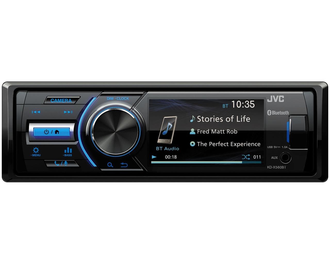 JVC Radio USB KD-X560BT 1-din Bluetooth, Oθόνη 3 JVC Radio USB KD-X560BT 1-din Bluetooth, Oθόνη 3