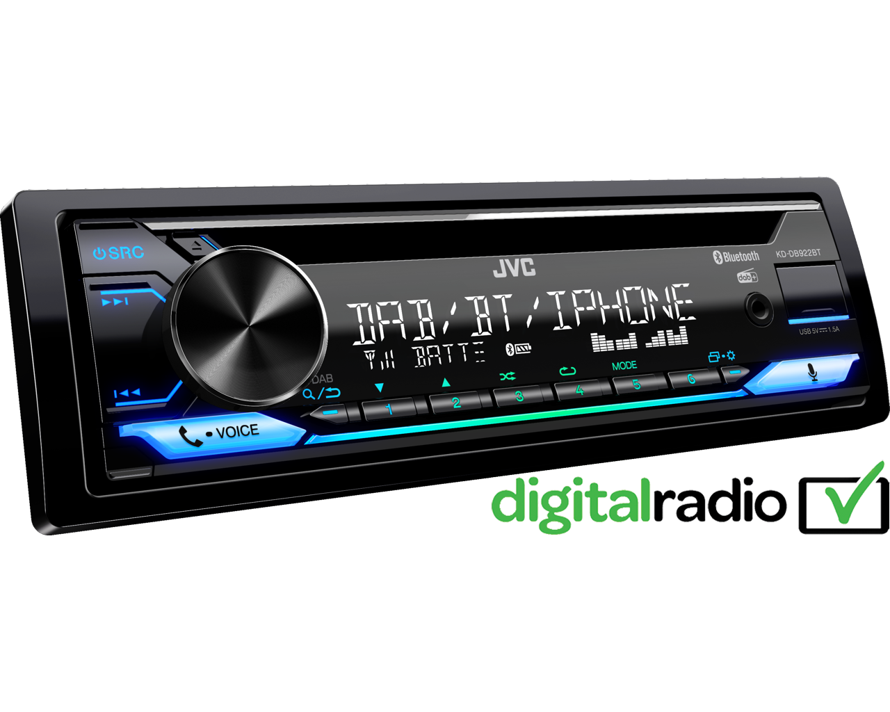 JVC RCD USB ΒΤ VARIO 3 pre-out DAB KDDB922BT JVC RCD USB ΒΤ VARIO 3 pre-out DAB KDDB922BT