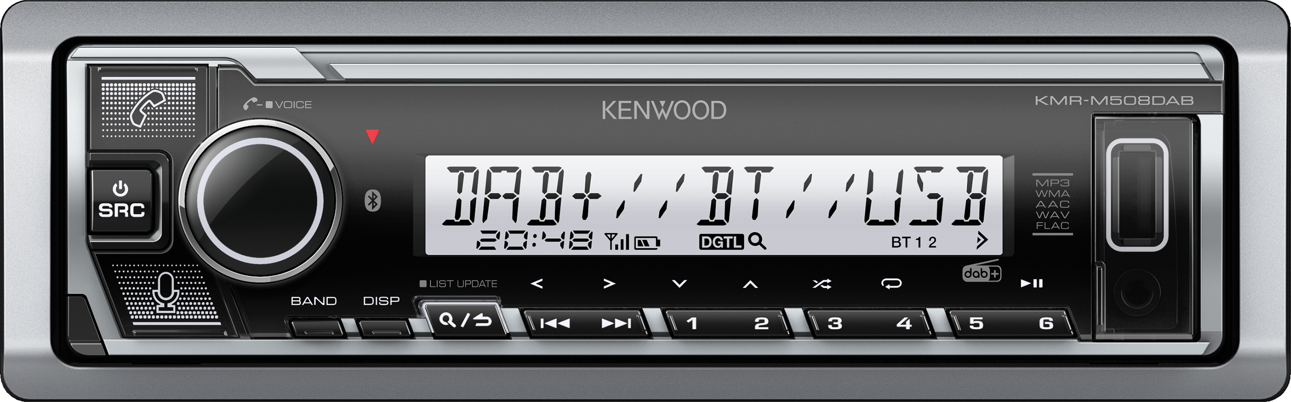 KENWOOD RADIO USB BT DAB MARINE 2pre-out (2.5V) KMRM508DAB KENWOOD RADIO USB BT DAB MARINE 2pre-out (2.5V) KMRM508DAB