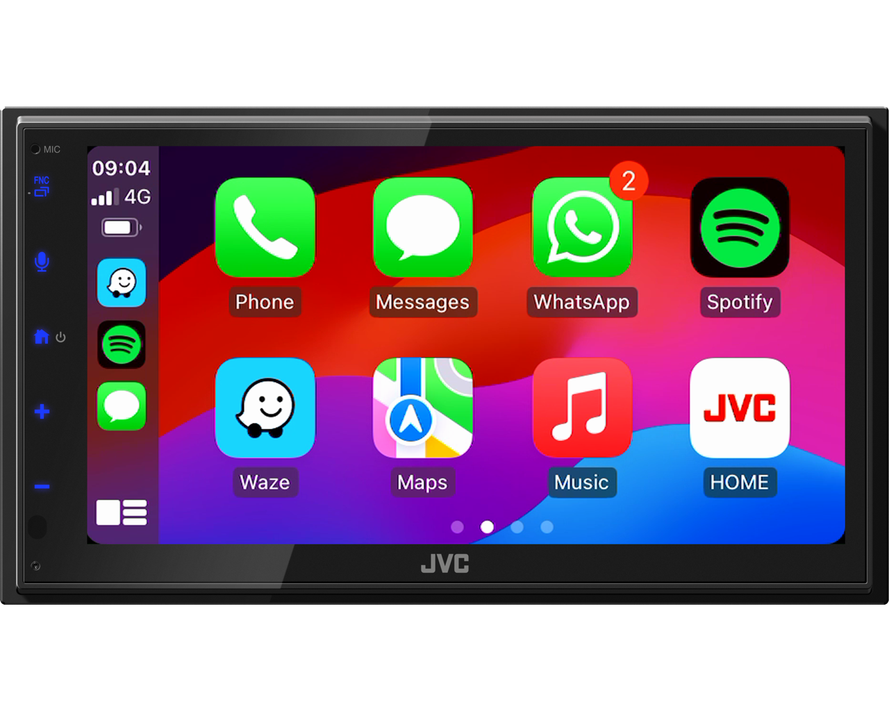 JVC KW-M593BT ANDROID AUTO APPLE CAR PLAY 2 DIN JVC KW-M593BT ANDROID AUTO APPLE CAR PLAY 2 DIN