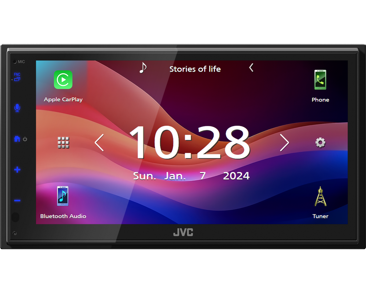 JVC KW-M593BT ANDROID AUTO APPLE CAR PLAY 2 DIN JVC KW-M593BT ANDROID AUTO APPLE CAR PLAY 2 DIN