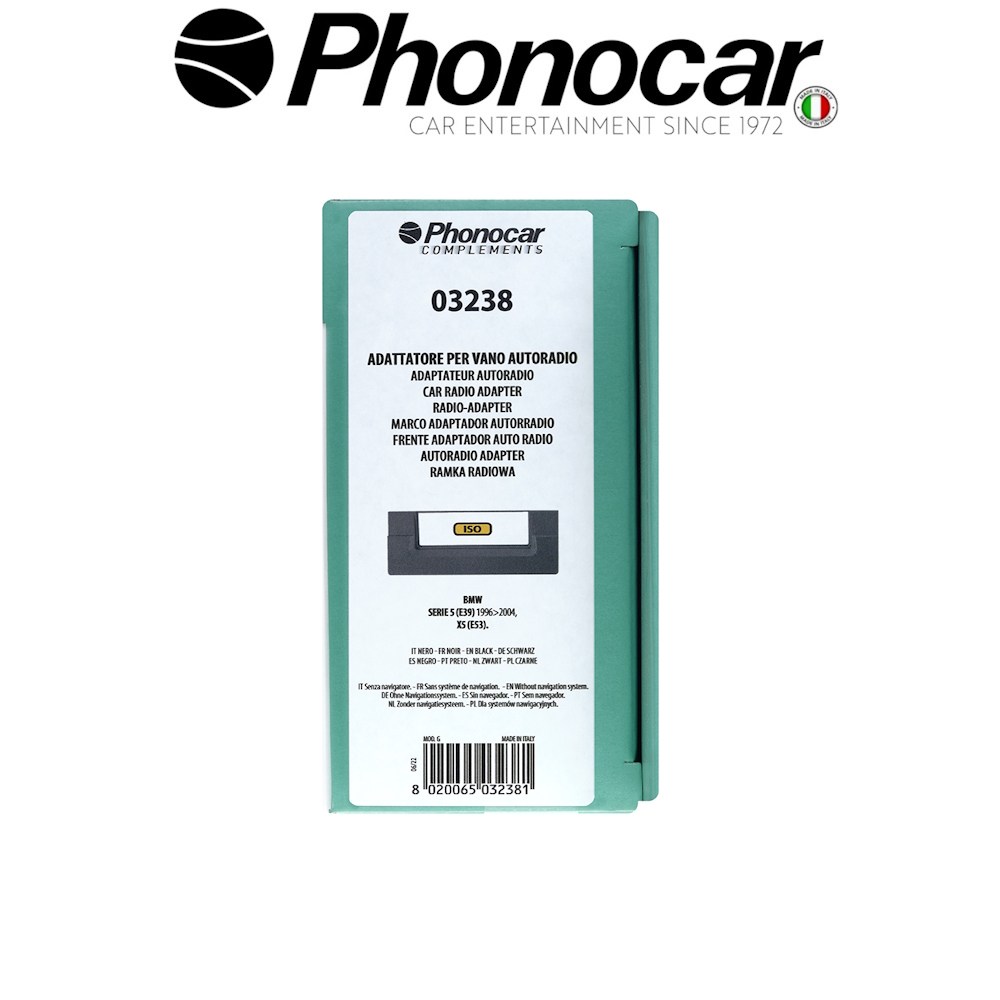 ΠΡΟΣΟΨΗ BMW S5 (E39) 96>04 BMW X5 (E53) χωρίς πλοηγό
ΠΡΟΣΟΨΗ BMW S5 (E39) 96>04 BMW X5 (E53) χωρίς πλοηγό
