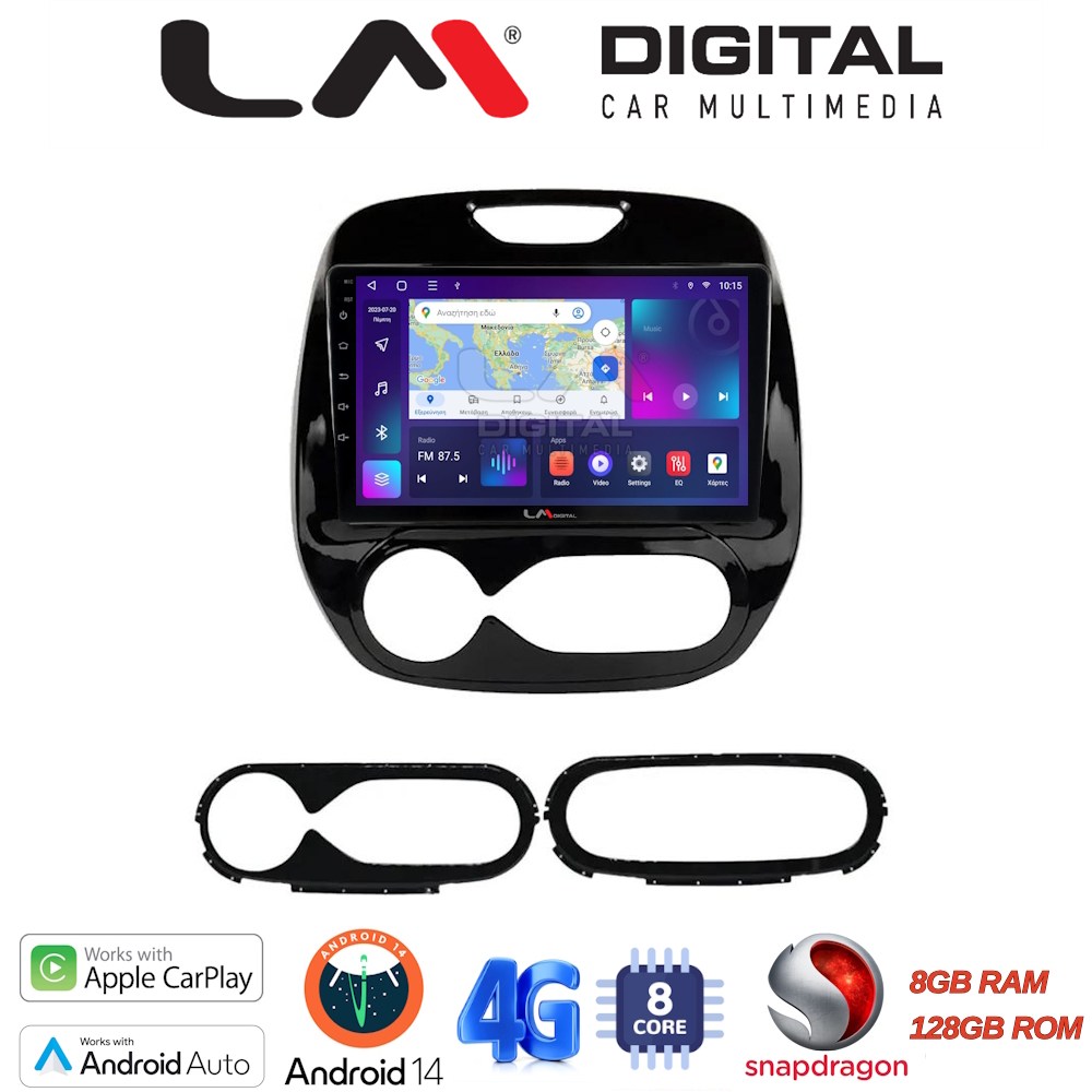 OEM για Renault Captur 2013 > με 8Core 8GB/128GB OEM για Renault Captur 2013 > με 8Core 8GB/128GB