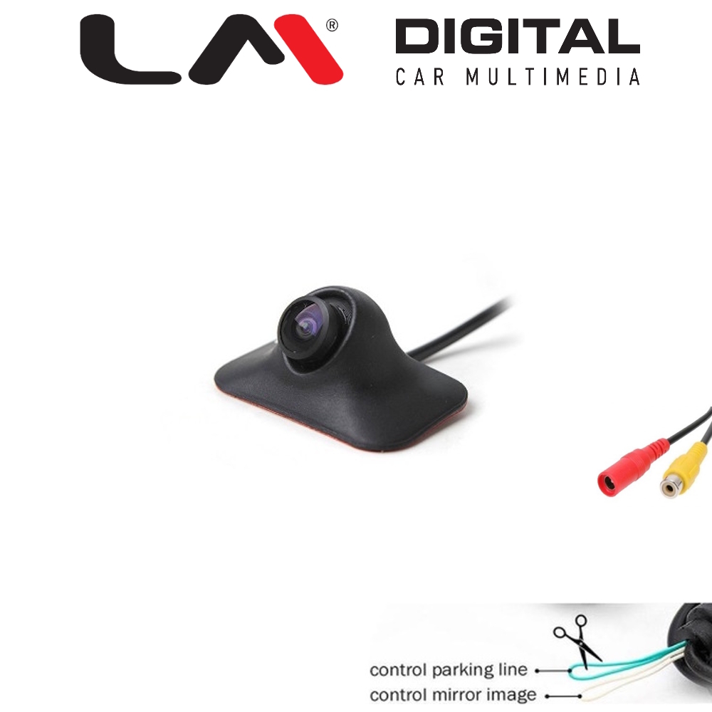Κάμερα πίσω, αναλογική CVBS/AHD 1080p, 170o με connector RCA, 12V Κάμερα πίσω, αναλογική CVBS/AHD 1080p, 170o με connector RCA, 12V
