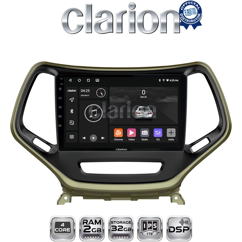 OEM για Jeep Cherokee 2014 > με 4Core 2GB/32GB OEM για Jeep Cherokee 2014 > με 4Core 2GB/32GB