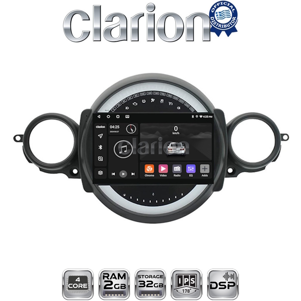 OEM για Mini
Cooper R56 2007 > 2014
Cabrio R57 2006 > 2015
Clubman R55 2007 > 2014 με 4Core 2GB/32GB OEM για Mini
Cooper R56 2007 > 2014
Cabrio R57 2006 > 2015
Clubman R55 2007 > 2014 με 4Core 2GB/32GB