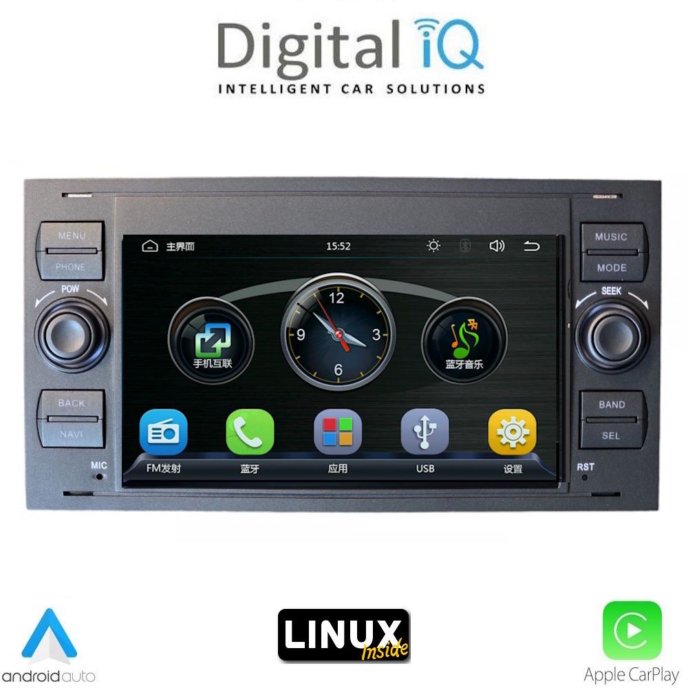 DIGITAL IQ BLA 002B_CPA (7" DECK) MULTIMEDIA LINUX SYSTEM for FORD mod. 2004-2008 DIGITAL IQ BLA 002B_CPA (7" DECK) MULTIMEDIA LINUX SYSTEM for FORD mod. 2004-2008