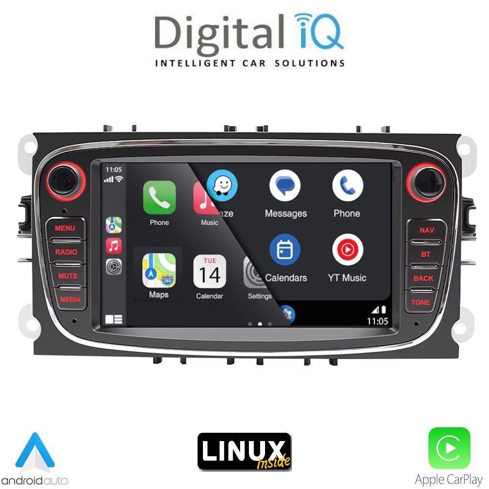 DIGITAL IQ BLA 003B_CPA (7" DECK) MULTIMEDIA LINUX SYSTEM for FORD mod. 2007-2012 DIGITAL IQ BLA 003B_CPA (7" DECK) MULTIMEDIA LINUX SYSTEM for FORD mod. 2007-2012