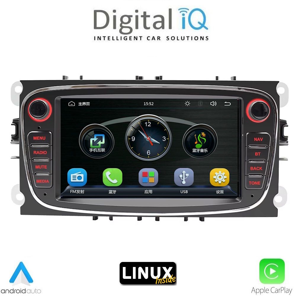 DIGITAL IQ BLA 003B_CPA (7" DECK) MULTIMEDIA LINUX SYSTEM for FORD mod. 2007-2012 DIGITAL IQ BLA 003B_CPA (7" DECK) MULTIMEDIA LINUX SYSTEM for FORD mod. 2007-2012
