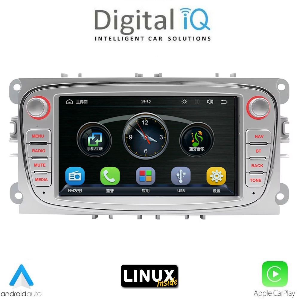 DIGITAL IQ BLA 003B_CPA (7" DECK) MULTIMEDIA LINUX SYSTEM for FORD mod. 2007-2012 DIGITAL IQ BLA 003B_CPA (7" DECK) MULTIMEDIA LINUX SYSTEM for FORD mod. 2007-2012