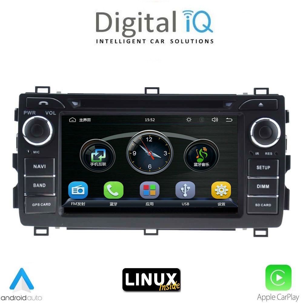 DIGITAL IQ BLA 008_CPA (7" DECK) MULTIMEDIA LINUX SYSTEM for TOYOTA AURIS mod. 2013-2015 DIGITAL IQ BLA 008_CPA (7" DECK) MULTIMEDIA LINUX SYSTEM for TOYOTA AURIS mod. 2013-2015