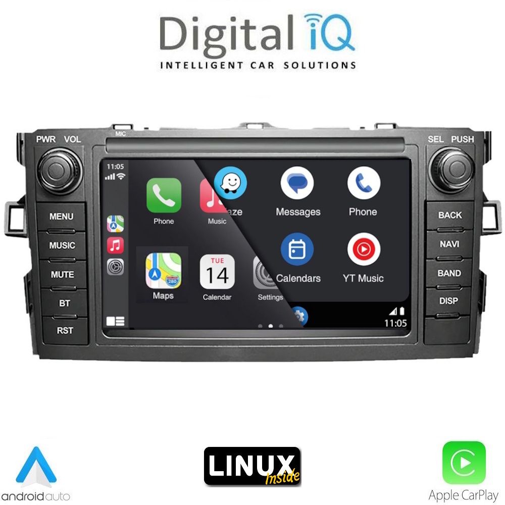 DIGITAL IQ BLA 028_CPA (7" DECK) MULTIMEDIA LINUX SYSTEM for TOYOTA AURIS mod. 2007-2012 DIGITAL IQ BLA 028_CPA (7" DECK) MULTIMEDIA LINUX SYSTEM for TOYOTA AURIS mod. 2007-2012