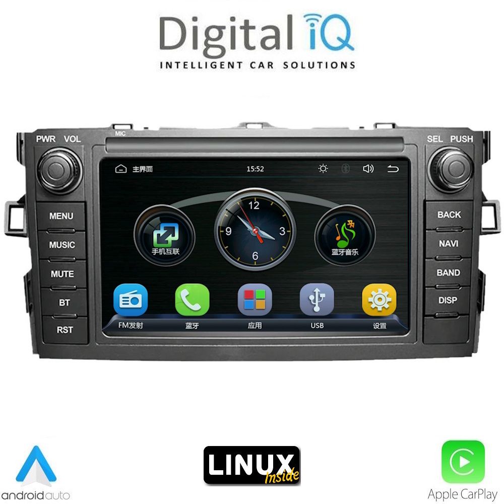 DIGITAL IQ BLA 028_CPA (7" DECK) MULTIMEDIA LINUX SYSTEM for TOYOTA AURIS mod. 2007-2012 DIGITAL IQ BLA 028_CPA (7" DECK) MULTIMEDIA LINUX SYSTEM for TOYOTA AURIS mod. 2007-2012