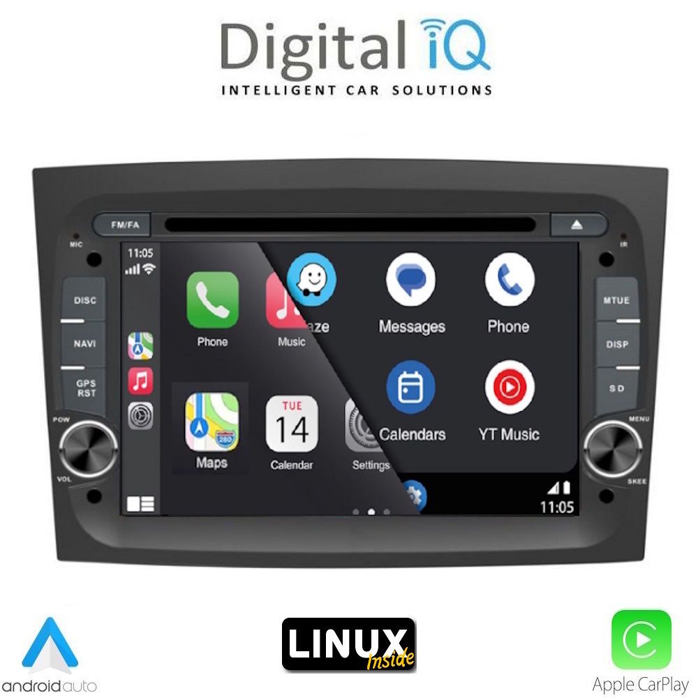 DIGITAL IQ BLA 038_CPA (7" DECK) MULTIMEDIA LINUX SYSTEM for FIAT DOBLO mod. 2015-2022 - OPEL COMBO mod. 2015-2018 DIGITAL IQ BLA 038_CPA (7" DECK) MULTIMEDIA LINUX SYSTEM for FIAT DOBLO mod. 2015-2022 - OPEL COMBO mod. 2015-2018