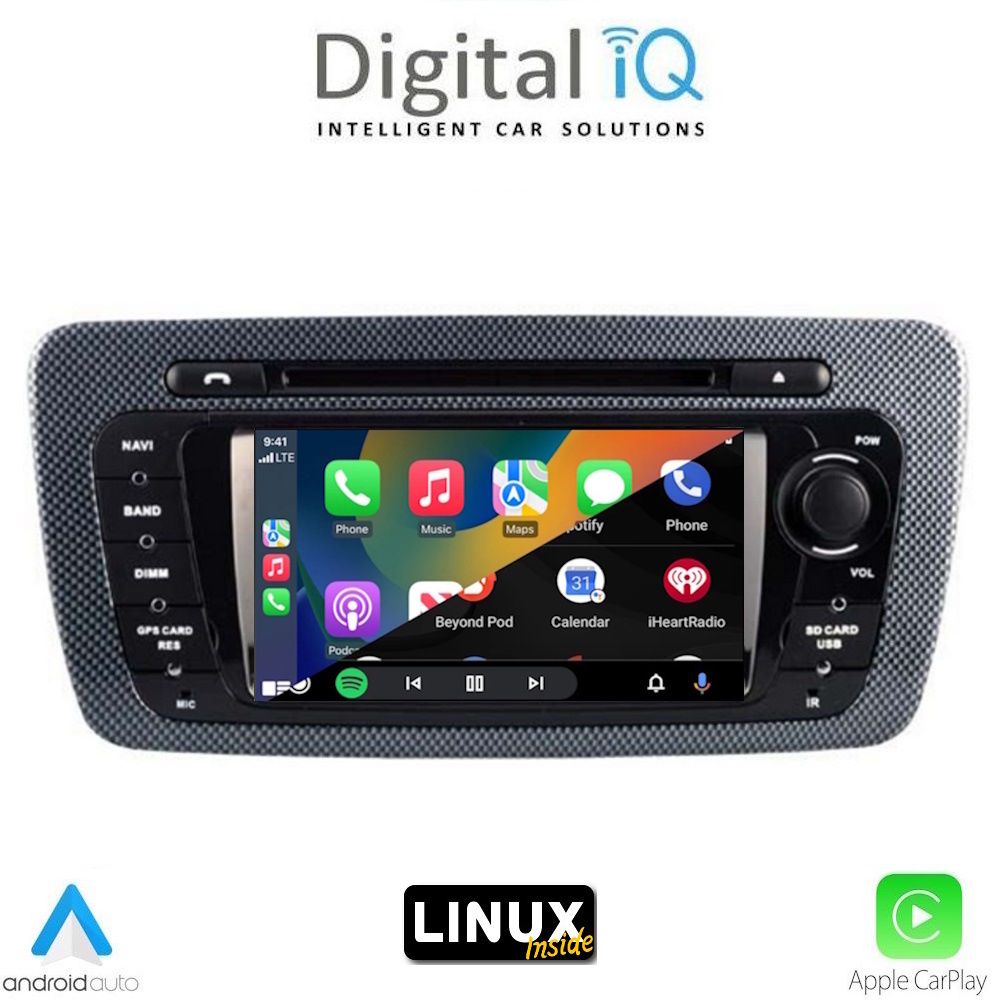 DIGITAL IQ BLA 046_CPA (7" DECK) MULTIMEDIA LINUX SYSTEM for SEAT IBIZA mod. 2008-2015 DIGITAL IQ BLA 046_CPA (7" DECK) MULTIMEDIA LINUX SYSTEM for SEAT IBIZA mod. 2008-2015