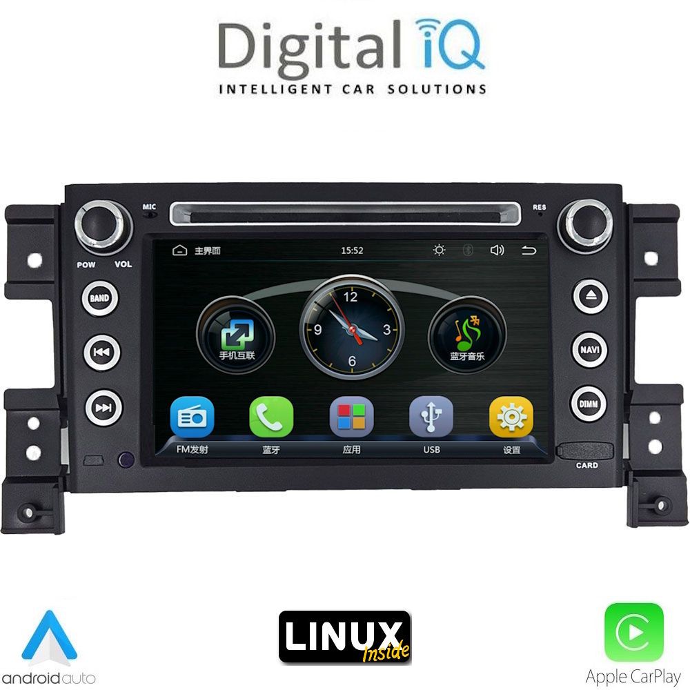 DIGITAL IQ BLA 054_CPA (7" DECK) MULTIMEDIA LINUX SYSTEM for SUZUKI GRAND VITARA mod. 2005-2015 DIGITAL IQ BLA 054_CPA (7" DECK) MULTIMEDIA LINUX SYSTEM for SUZUKI GRAND VITARA mod. 2005-2015