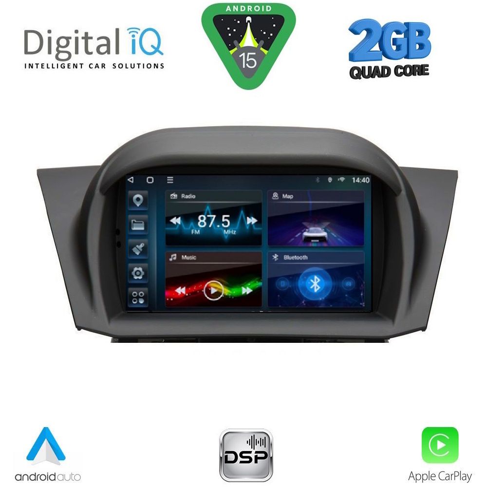 DIGITAL IQ BLD 275_CPA (7" DECK) MULTIMEDIA for FORD FIESTA mod. 2008-2017 DIGITAL IQ BLD 275_CPA (7" DECK) MULTIMEDIA for FORD FIESTA mod. 2008-2017
