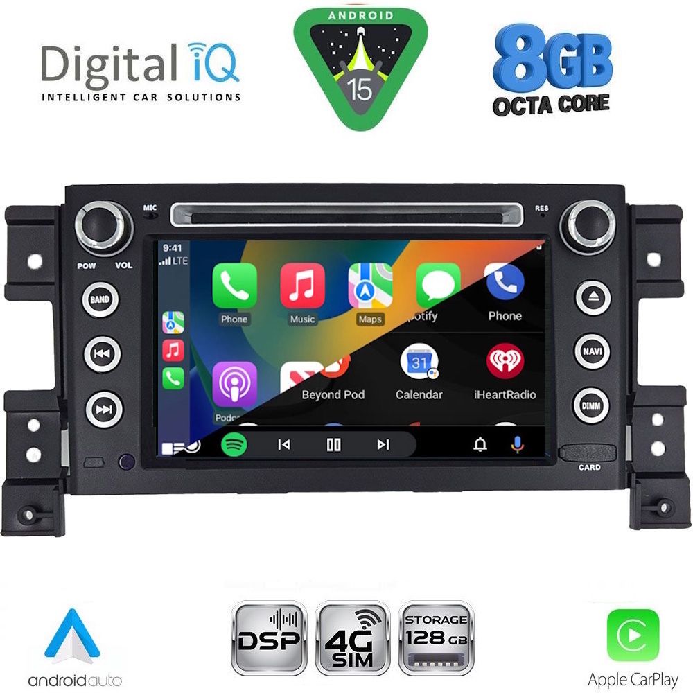 DIGITAL IQ BLM 554_CPA (7" DECK) MULTIMEDIA OEM for SUZUKI GRAND VITARA mod. 2005-2015 DIGITAL IQ BLM 554_CPA (7" DECK) MULTIMEDIA OEM for SUZUKI GRAND VITARA mod. 2005-2015