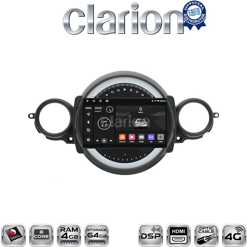 OEM για Mini
Cooper R56 2007 > 2014
Cabrio R57 2006 > 2015
Clubman R55 2007 > 2014 με 8Core 4GB/64GB και 2Κ οθόνη OEM για Mini
Cooper R56 2007 > 2014
Cabrio R57 2006 > 2015
Clubman R55 2007 > 2014 με 8Core 4GB/64GB και 2Κ οθόνη
