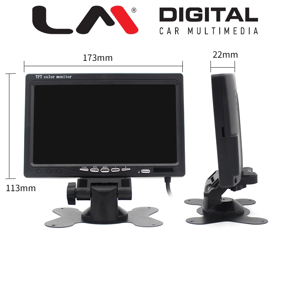 MONITOR 7” TFT LCD 16:9 AHD 1080p/720p ανάλυση
Περιλαμβάνεται βάση στήριξης και τηλεχειριστήριο και κάμερα AHD 1080p 30fps/CVBS
MONITOR 7” TFT LCD 16:9 AHD 1080p/720p ανάλυση
Περιλαμβάνεται βάση στήριξης και τηλεχειριστήριο και κάμερα AHD 1080p 30fps/CVBS