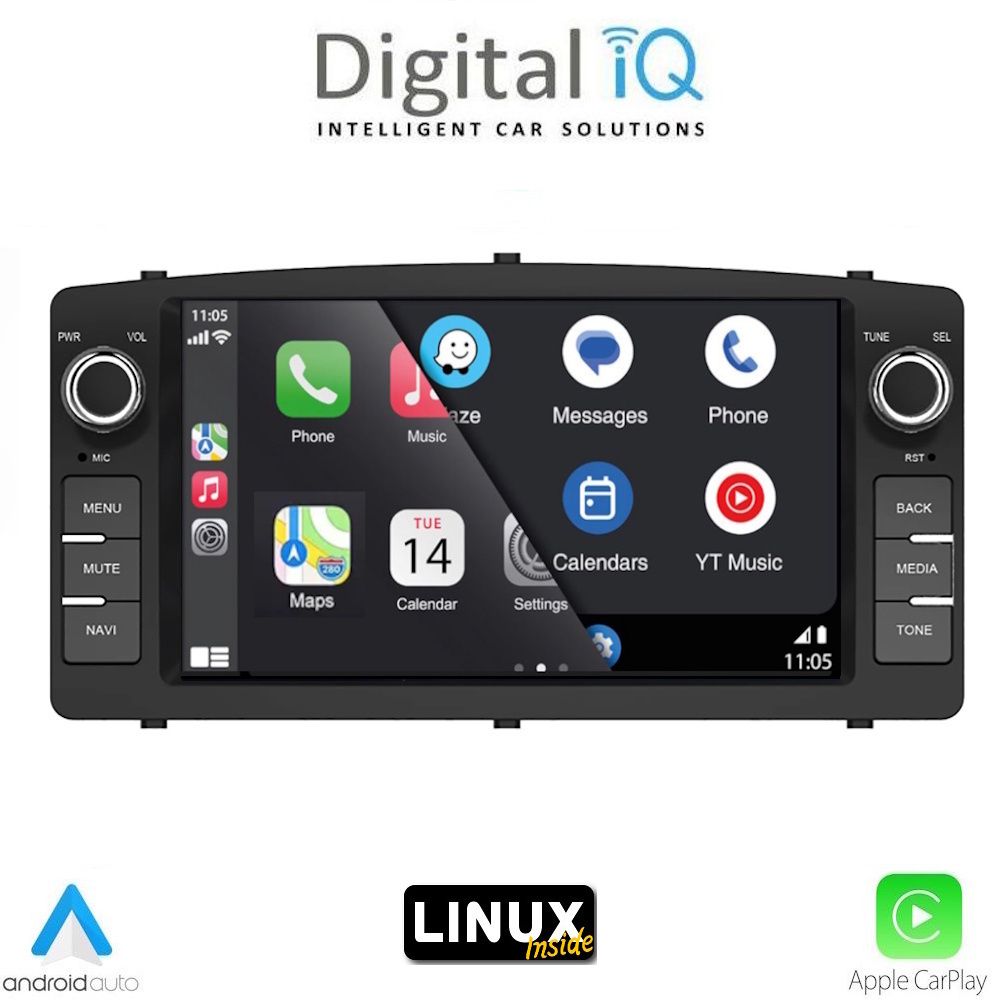 DIGITAL IQ BLA 010_CPA (7" DECK) MULTIMEDIA LINUX SYSTEM for TOYOTA COROLLA mod. 2001-2006 DIGITAL IQ BLA 010_CPA (7" DECK) MULTIMEDIA LINUX SYSTEM for TOYOTA COROLLA mod. 2001-2006