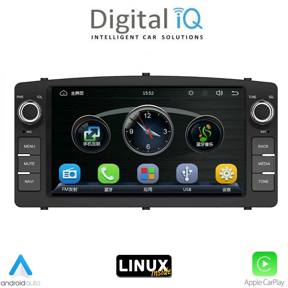 DIGITAL IQ BLA 010_CPA (7" DECK) MULTIMEDIA LINUX SYSTEM for TOYOTA COROLLA mod. 2001-2006 DIGITAL IQ BLA 010_CPA (7" DECK) MULTIMEDIA LINUX SYSTEM for TOYOTA COROLLA mod. 2001-2006